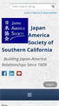 Mobile Screenshot of jas-socal.org
