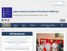Tablet Screenshot of jas-socal.org